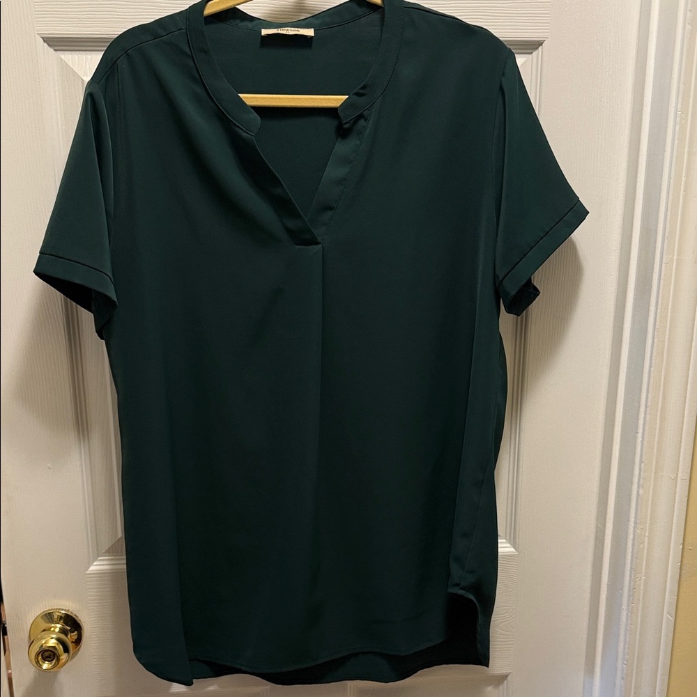 Green Timeson Women's short sleeve Blouse XL